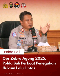 Polda Bali Menggelar Latihan Pra Operasi, Zebra Agung 2025 Meningkatkan Penegak Hukum