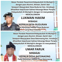 Heboh! Foto Pencalonan Kades dari Ponpes Viral di Facebook, Padahal Pilkades Masih Enam Tahun Lagi, Ada Apa?