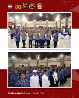 Polda Bali Gelar Peringatan HUT KORPRI ke-54 Tahun 2025