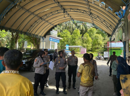 Ditpamobvit Polda Jatim Lakukan Asistensi Lokasi Wisata Jelang Libur Nataru