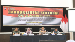 Polresta Banyuwangi Gelar Rakor Lintas Sektoral, Pastikan Kesiapan Pengamanan Nataru 2025/2026