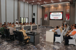 Kesiapan Pengamanan Nataru, Polres Trenggalek Gelar Rakor Bersama Stake Holder