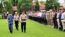 Polres Jombang Mulai Operasi Lilin Semeru 2025, Libatkan 500 Personel Amankan Nataru