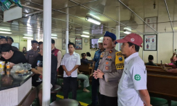 Jelang Nataru Polresta Banyuwangi Gelar Pemeriksaan Keselamatan Terpadu di Pelabuhan Ketapang