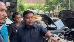 Satreskrim Polres Jombang Cek Kendaraan Operasional Guna Amankan Malam Natal & Tahun Baru