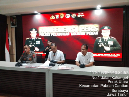 Polres Pelabuhan Tanjung Perak Sikat Peredaran Narkoba, 86 Gram Sabu Disita