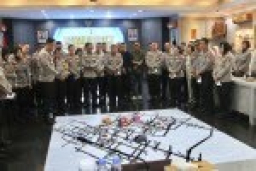 Polresta Malang Kota Gelar Tactical Floor Game, Perkuat Pengamanan Mujahadah Kubro 1 Abad NU
