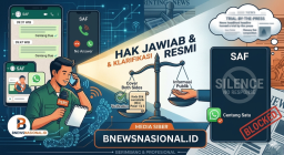 KLARIFIKASI, Awak Media Punya Bukti Digital Upaya Konfirmasi yang Diabaikan