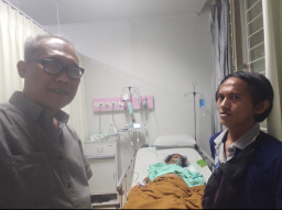 Meski Jarak Jauh, Kapolres Pacitan AKBP Ayub Tetap Berikan Bantuan kepada Ibu Syaitun di Surabaya