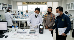 Sah! Labfor Polda Jatim Pastikan Sabu 3 Kg di Sampang Asli,Berakhir