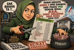 Dugaan Sunat Dana Reses Rp16,5 Juta, Oknum Anggota DPRD Surabaya Akan Dilaporkan ke Kejari!