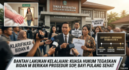 Bantah Lakukan Kelalaian Medis, Kuasa Hukum Bidan M: Ibu dan Bayi Pulang dalam Kondisi Sehat
