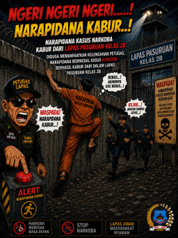 Napi Narkoba Lapas Pasuruan Kabur, AMI Desak Kalapas Dicopot dan Siapkan Demo Besar-besaran