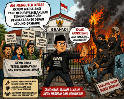 AMI Kutuk Keras Aksi Anarkis di Depan Grahadi, Desak Polisi Usut Tuntas Pelaku