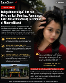 Dugaan Kasus Narkoba di Sidoarjo: Keluarga Sebut Ada Permintaan Rp30 Juta dan Tindakan Kekerasan Saat Pemeriksaan