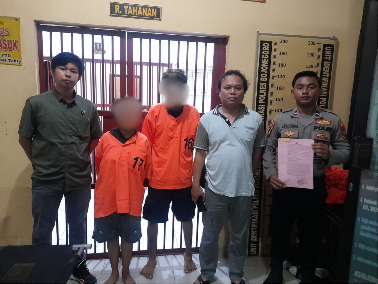 Polisi Berhasil Amankan Pasangan Kekasih Diduga Kuburkan Bayi di Area Persawahan Bojonegoro
