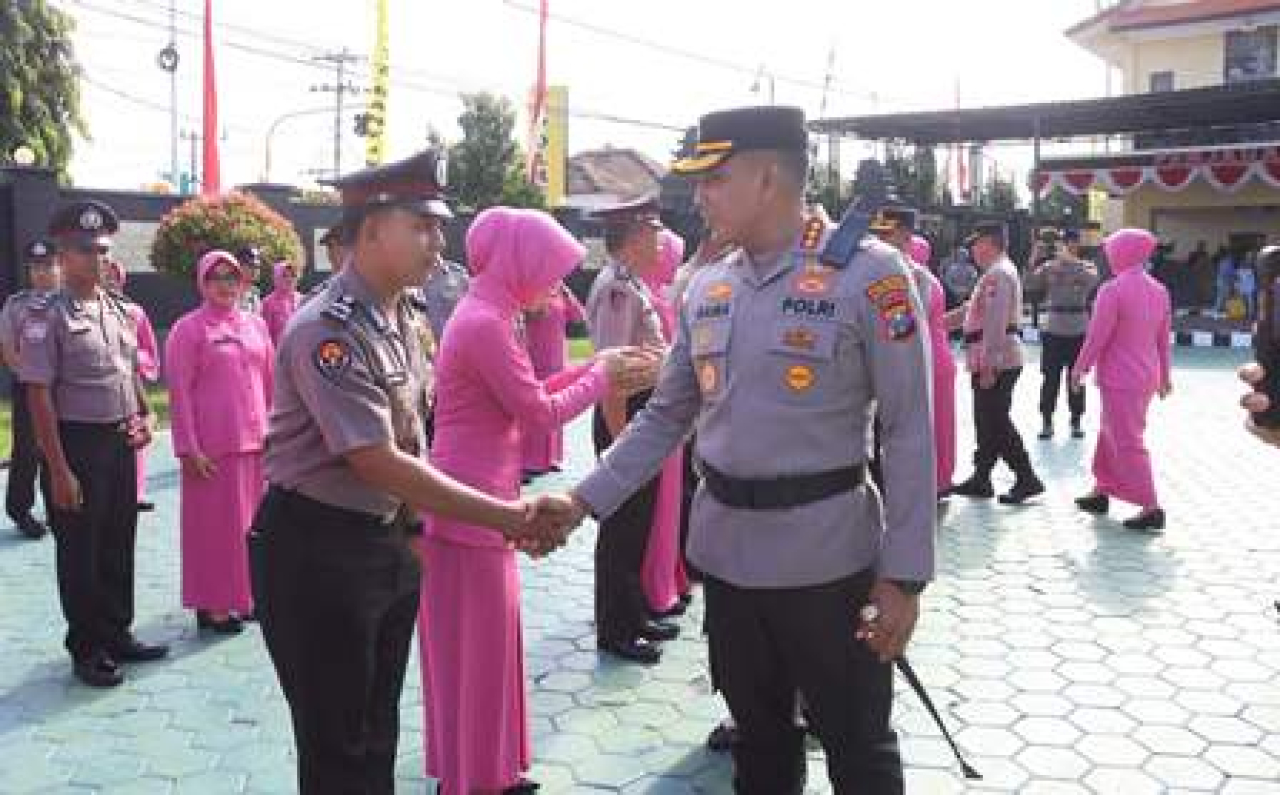 Kapolresta Banyuwangi: 54 Personel Naik Pangkat
