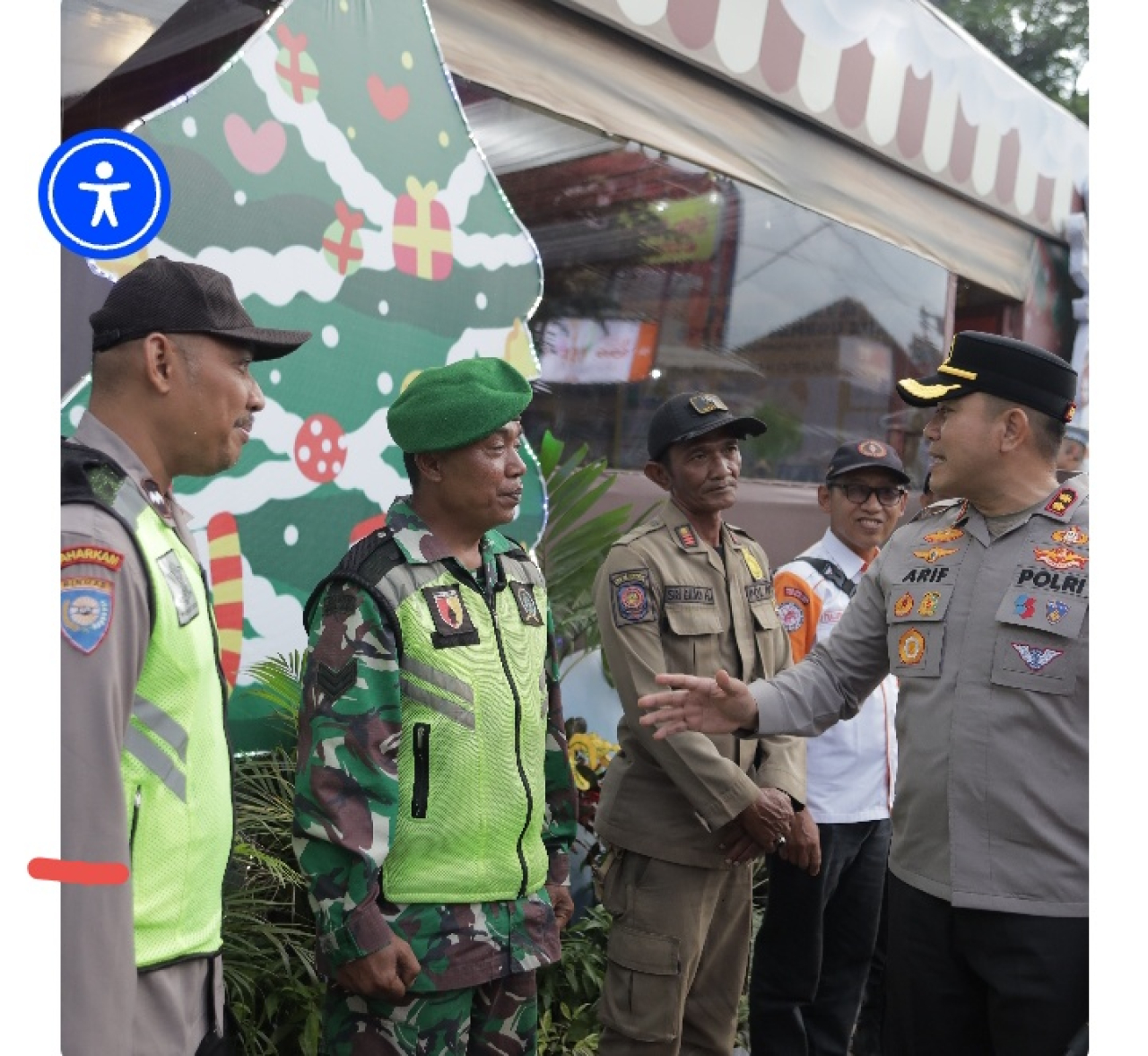 Kapolres Blitar Laksanakan Pengecekan Kesiapsiagaan Personel pada Ops Lilin Semeru 2025