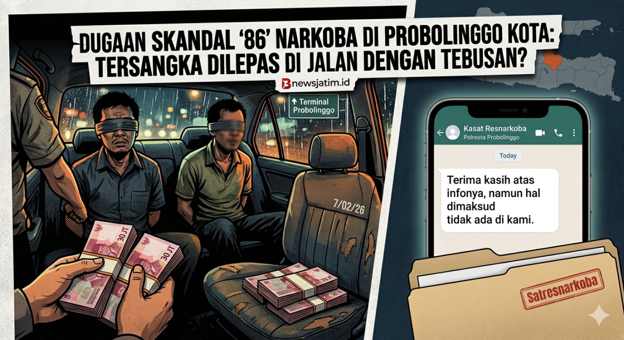 Skandal Lepas Tangkap di Probolinggo Kota: Diduga Mata Dilakban, Bebas di Terminal Setelah Setor 30 Juta?