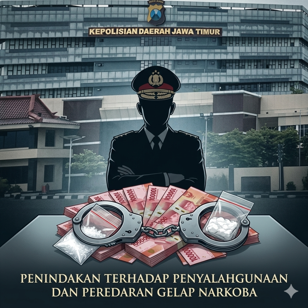 Aroma TANGKAP-LEPAS di Polda Jatim: 3 Pengedar Ditangkap, Hanya 1 yang Ditahan, Gak Bahaya Ta?